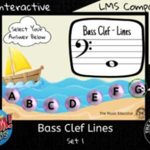 Bass Clef Note Lines